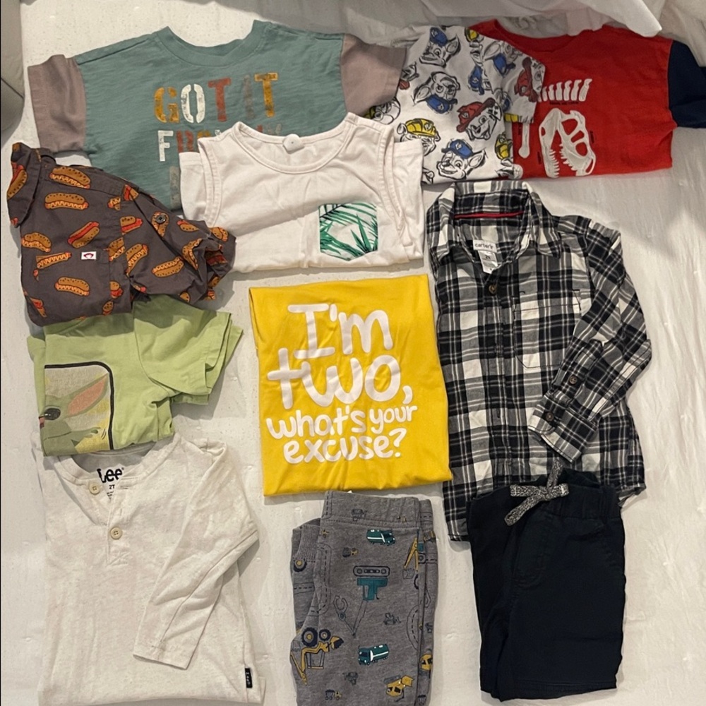 2T boys clothes bundle/lot - 11 pieces total